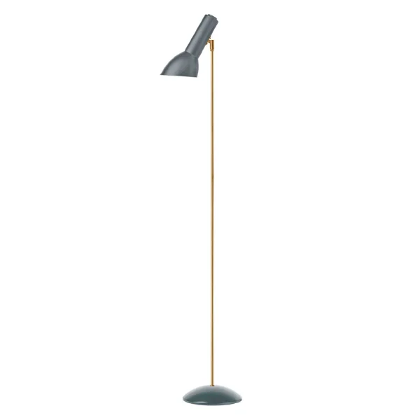 Cph Lighting - Oblique Lampadaire Gris Silex/Laiton