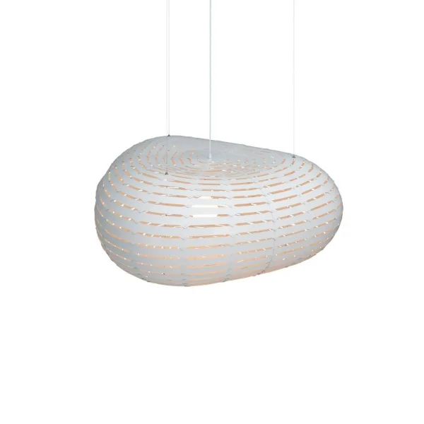 David Trubridge - Cloud Suspension Small White/White