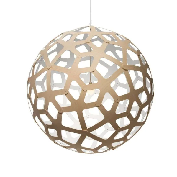 David Trubridge - Coral Suspension Ø100 Blanc 1 Côté