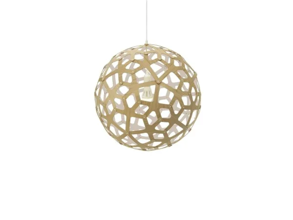 David Trubridge - Coral Suspension Ø60 Blanc 1 Côté