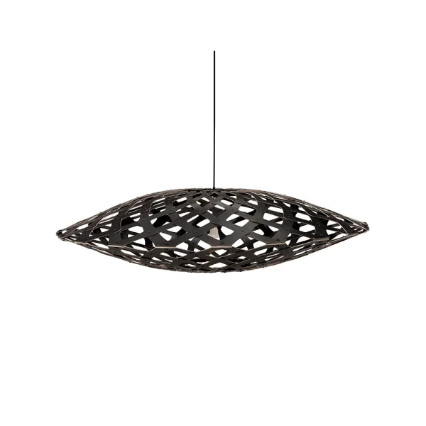 David Trubridge - Flax Suspension Ø110 2 Côtés Noir