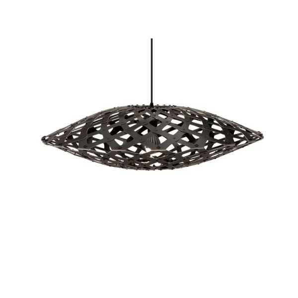 David Trubridge - Flax Suspension Ø80 Noir 2 Côtés