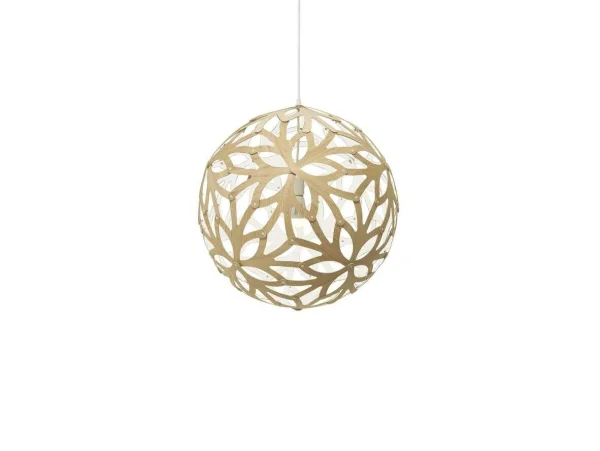 David Trubridge - Floral Suspension Ø60 Blanc 1 Côté