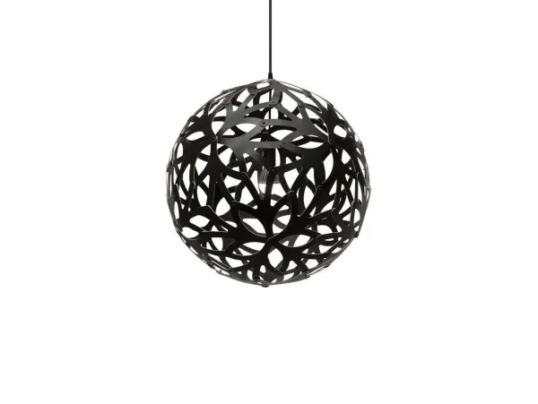 David Trubridge - Floral Suspension Ø80 Noir