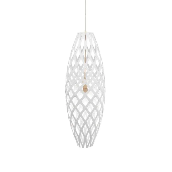 David Trubridge - Hinaki Suspension H90 Blanc 2 Côtés