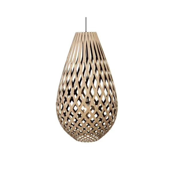 David Trubridge - Koura Suspension H100 Noir 1 Côté