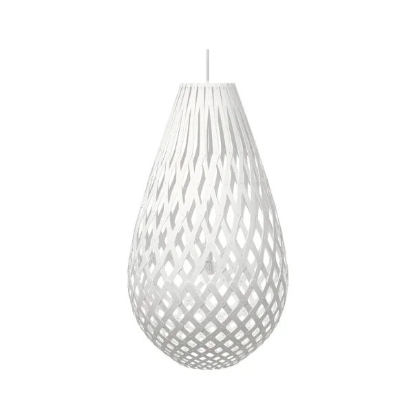 David Trubridge - Koura Suspension H120 2 Côtés Blanc