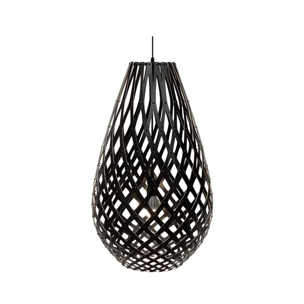 David Trubridge - Koura Suspension H120 2 Côtés Noir