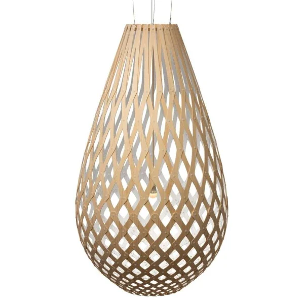 David Trubridge - Koura Suspension H160 Blanc 1 Côté