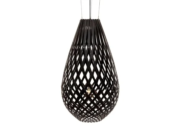 David Trubridge - Koura Suspension H160 Noir 2 Côtés