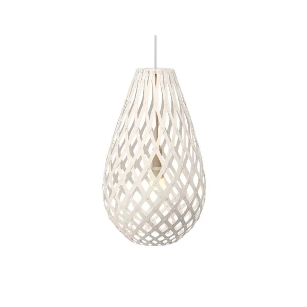 David Trubridge - Koura Suspension H50 Blanc 2 Côtés