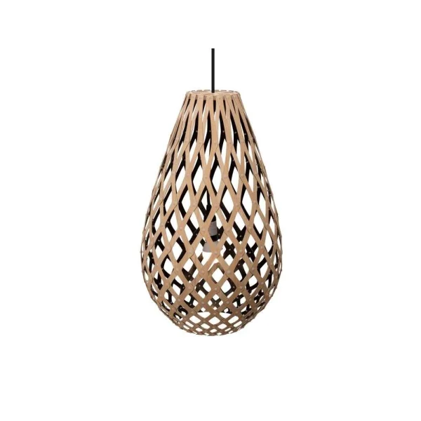 David Trubridge - Koura Suspension H50 Noir 1 Côté