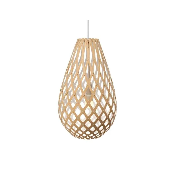 David Trubridge - Koura Suspension H75 Blanc 1 Côté