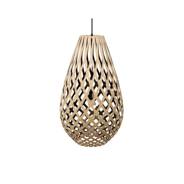 David Trubridge - Koura Suspension H75 Noir 1 Côté