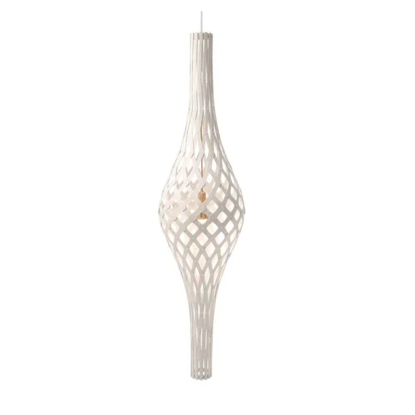 David Trubridge - Nikau Suspension Blanc 2 Côtés