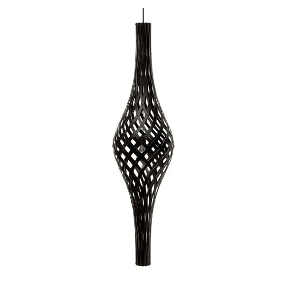 David Trubridge - Nikau Suspension Noir 2 Côtés