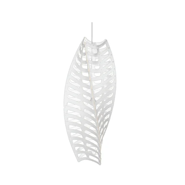 David Trubridge - Toru Suspension Small 2 Côtés Blanc