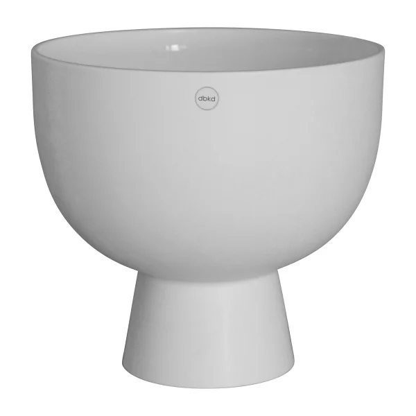 DBKD Cache-pot Figure large Ø30 cm Blanc