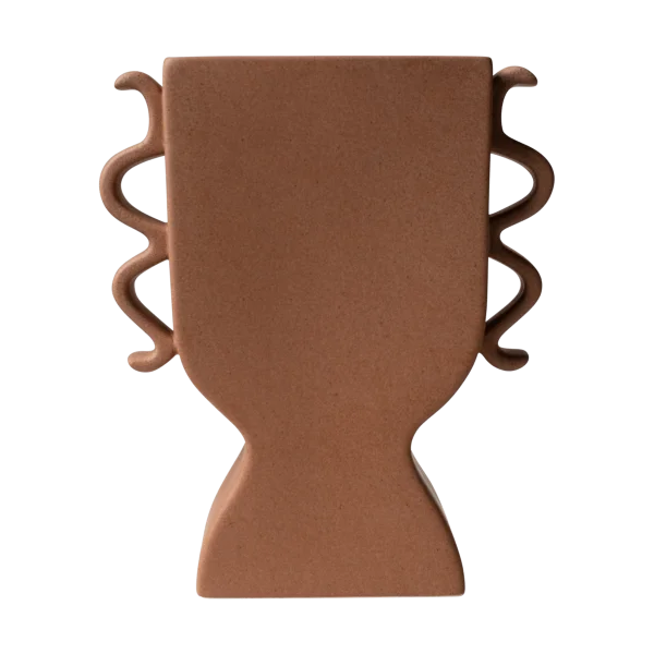 DBKD Vase plat 25 cm Terracotta