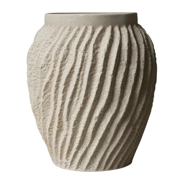 DBKD Vase Raw 29 cm Sandy mole