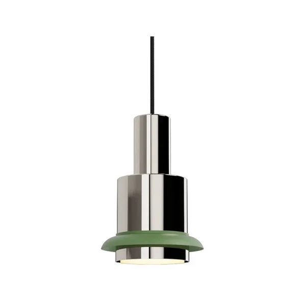 DCW - Chaumont Suspension Ø19xH28 Nickel/Green