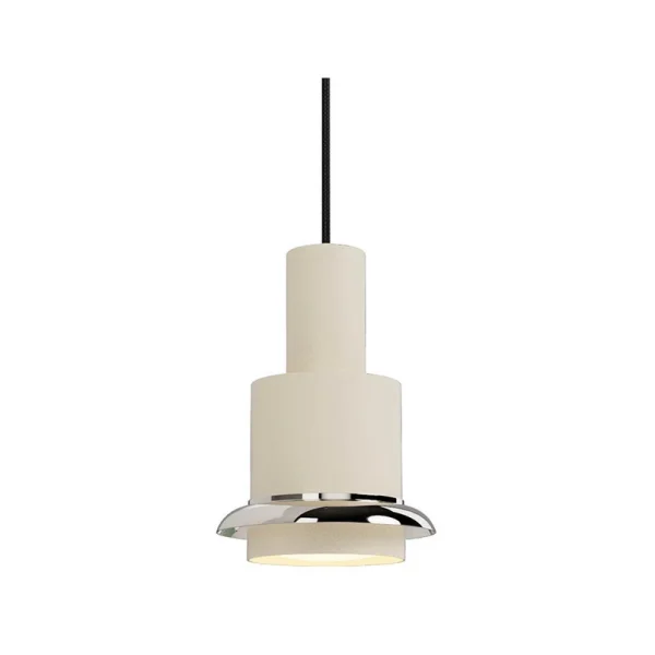 DCW - Chaumont Suspension Ø19xH28 White/Nickel