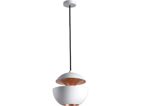 DCW - Here Comes The Sun Suspension Blanc/Cuivre Ø175
