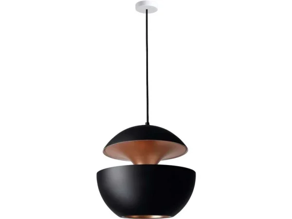 DCW - Here Comes The Sun Suspension Noir/Cuivre Ø450