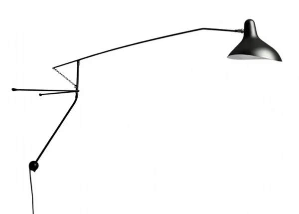 DCW - Mantis BS2 Applique Murale Noir Schottlander