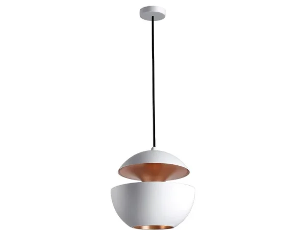 DCWéditions - Here Comes The Sun Suspension Blanc/Cuivre Ø250 DCW