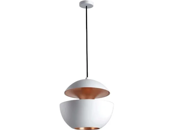 DCWéditions - Here Comes The Sun Suspension Blanc/Cuivre Ø350 DCW