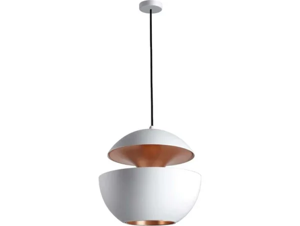 DCWéditions - Here Comes The Sun Suspension Blanc/Cuivre Ø450 DCW