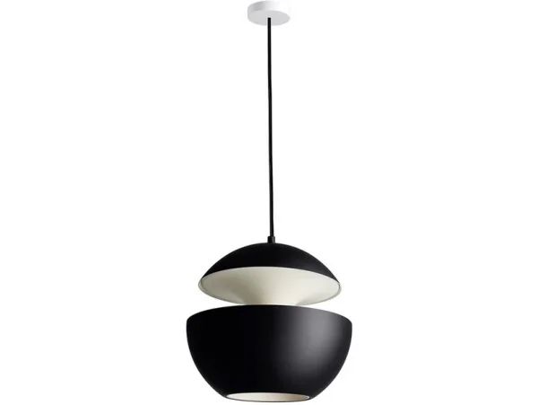 DCWéditions - Here Comes The Sun Suspension Noir/Blanc Ø350 DCW