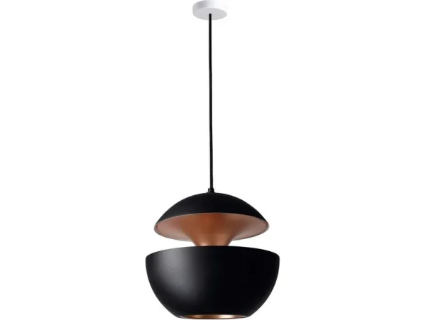 DCWéditions - Here Comes The Sun Suspension Noir/Cuivre Ø350 DCW