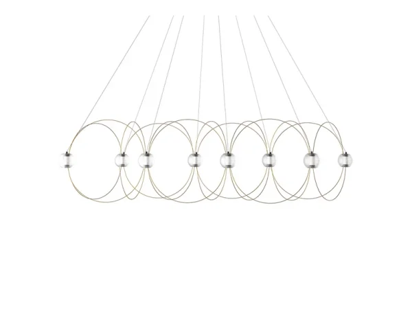 DCWéditions - Munari 8 Suspension Or DCW