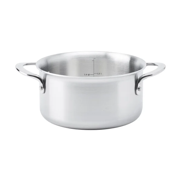 De Buyer Casserole sans couvercle Alchimy en acier inoxydable Ø16 cm