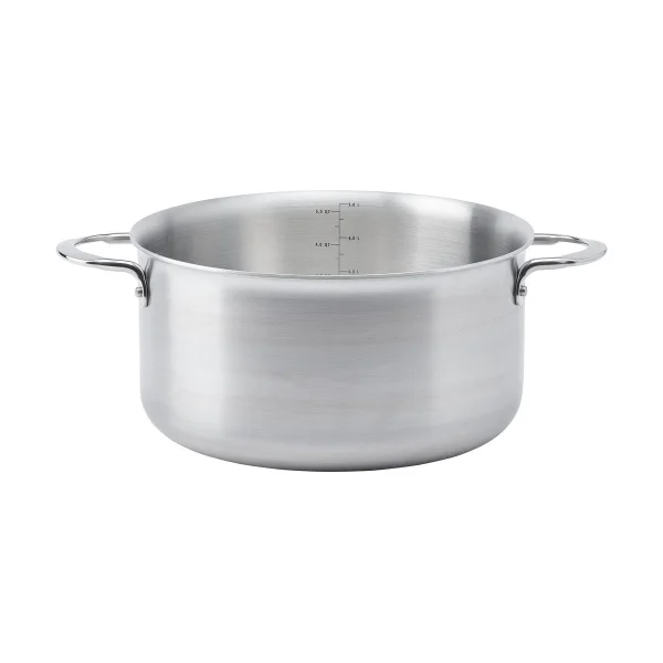 De Buyer Casserole sans couvercle Alchimy en acier inoxydable Ø24 cm