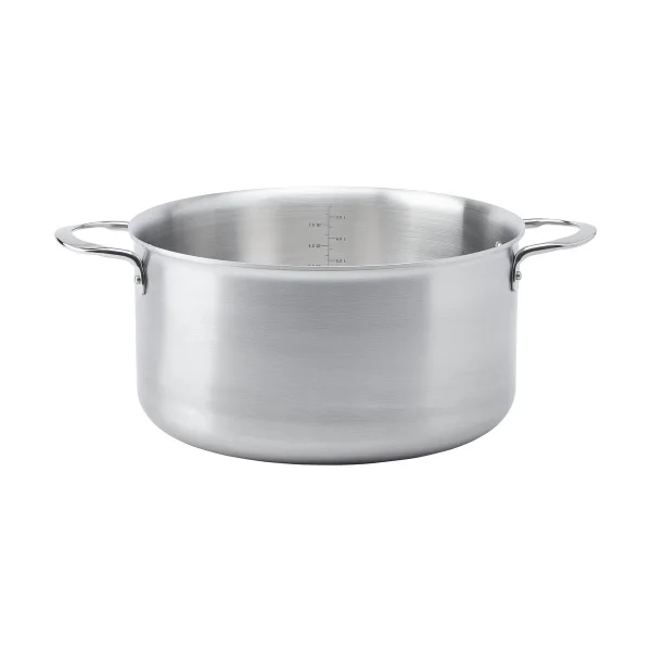 De Buyer Casserole sans couvercle Alchimy en acier inoxydable Ø28 cm