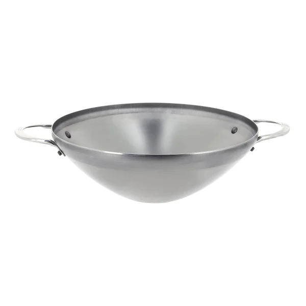 De Buyer Poêle à wok avec Poignée Mineral B 32 cm