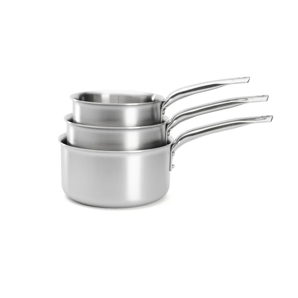De Buyer Set de casseroles Alchimy de Buyer 3 pièces Acier inoxydable