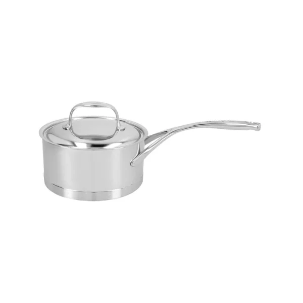 Demeyere Casserole avec couvercle Demeyere Atlantis 7 en acier inoxydable 1,5 L