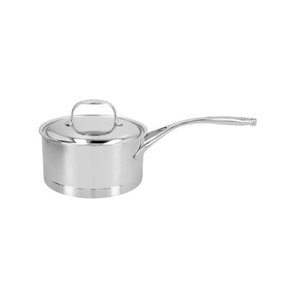 Demeyere Casserole avec couvercle Demeyere Atlantis 7 en acier inoxydable 2,2 L