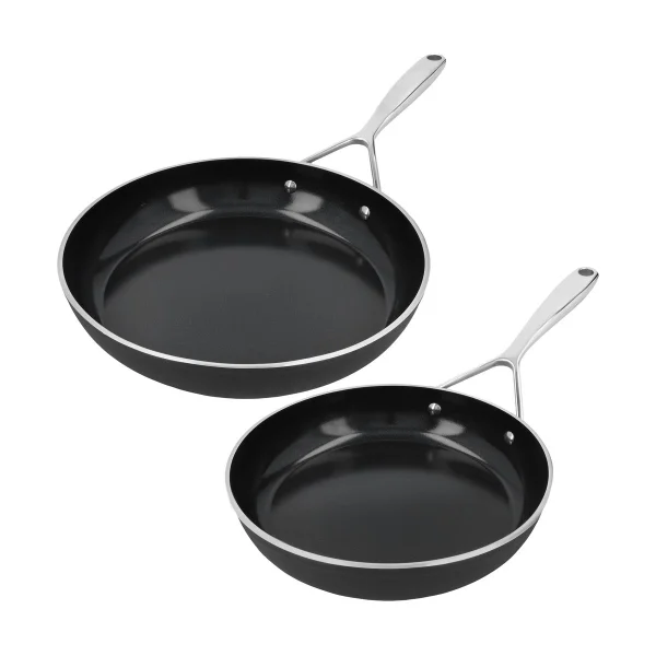 Demeyere Ensemble de poêles céramique 3-ply Alu Plus 3 Ceraforce 2 pièces