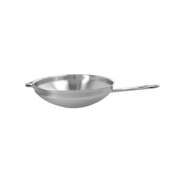 Demeyere Wok 7-ply en acier inoxydable 2 poignées Apollo 7 Ø32 cm