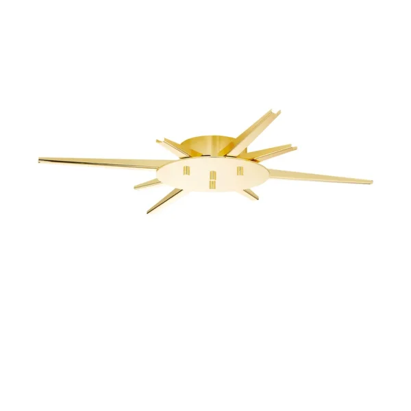 DESIGN BY US - Flash Your Lamps Rosace Multiple Pour Suspensions Laiton