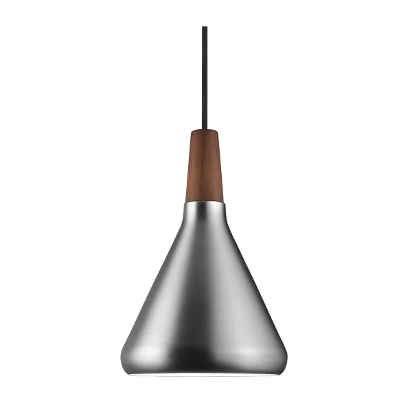 Design for the People Nori 18 - lampe suspendue - Ø 18 x 35,5 cm - acier brossé