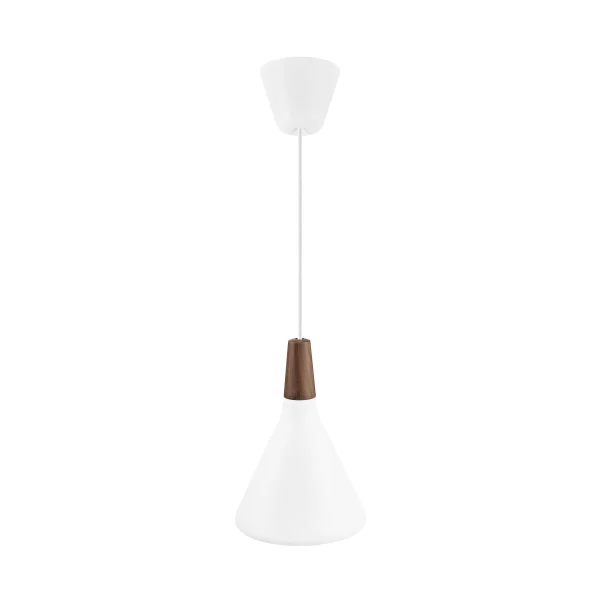 Design for the People Nori 18 - lampe suspendue - Ø 18 x 35,5 cm - blanc