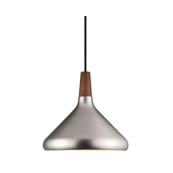 Design for the People Nori 27 - lampe suspendue - Ø 27 x 33,5 cm - acier brossé