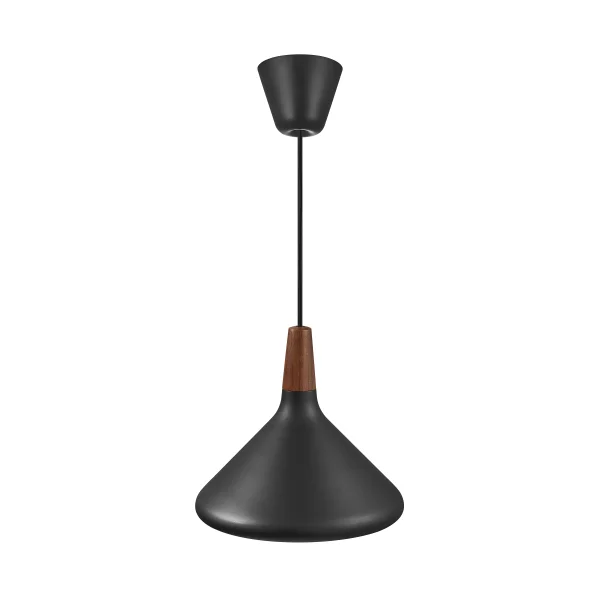 Design for the People Nori 27 - lampe suspendue - Ø 27 x 33,5 cm - noir