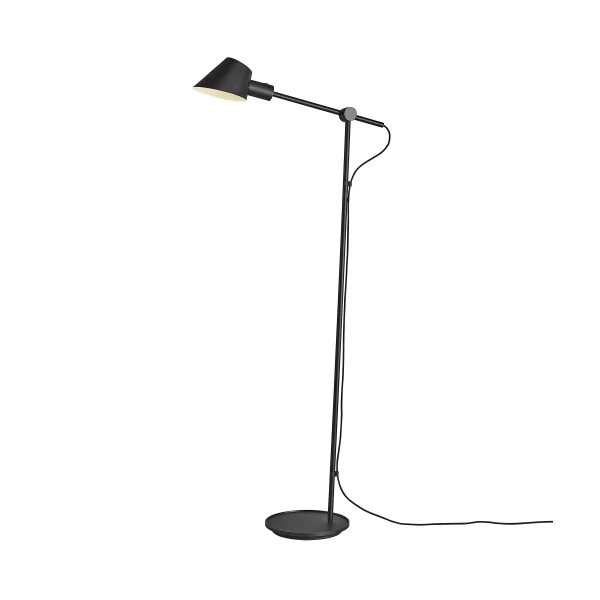 Design for the People Stay - lampadaire - 58 x 25 x 129,2 cm - noir